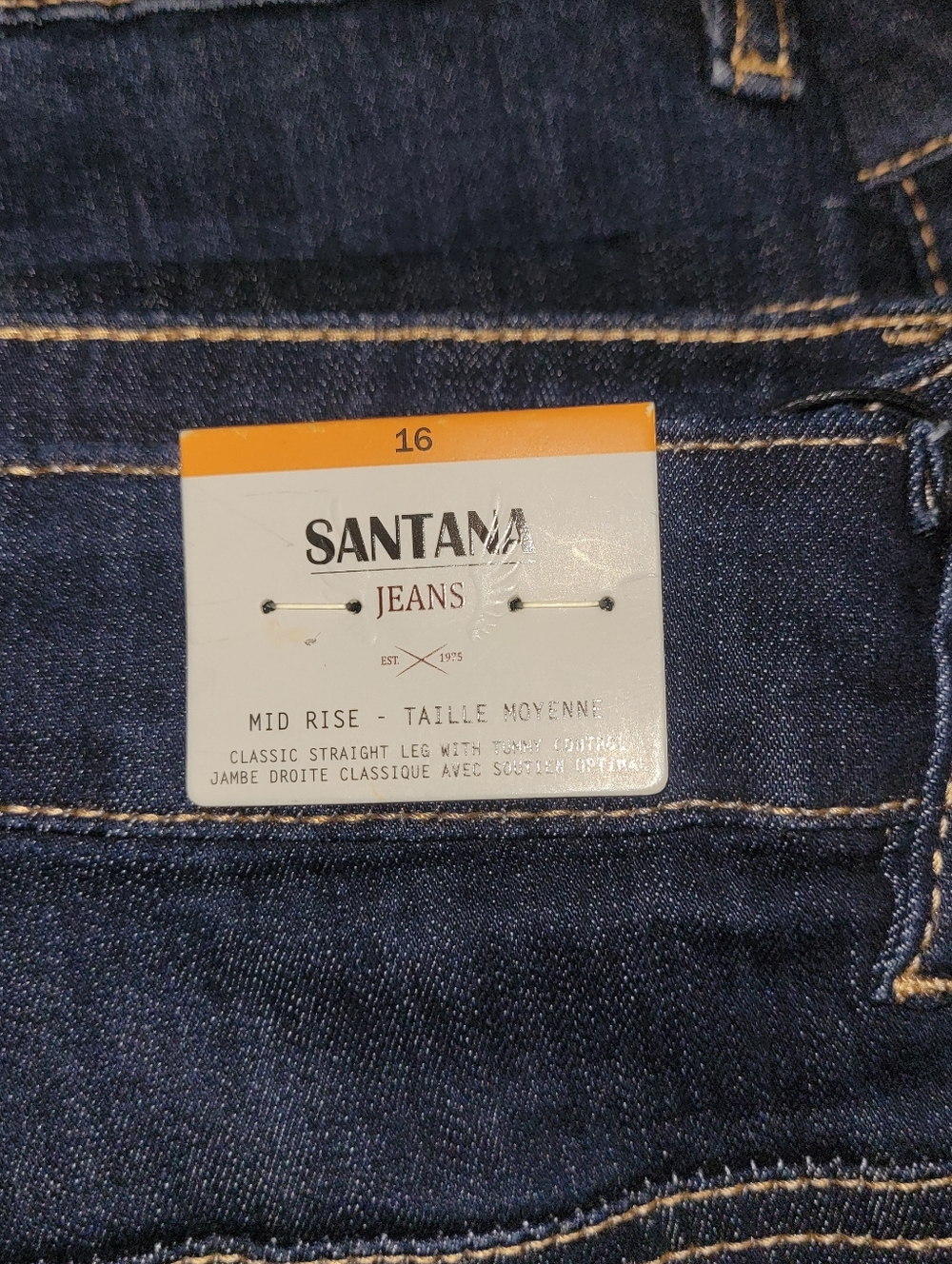NWT Jeans Bundle Size 16 Santana Eddie Bauer 3 Pair Lot Denim - Picture 7 of 8
